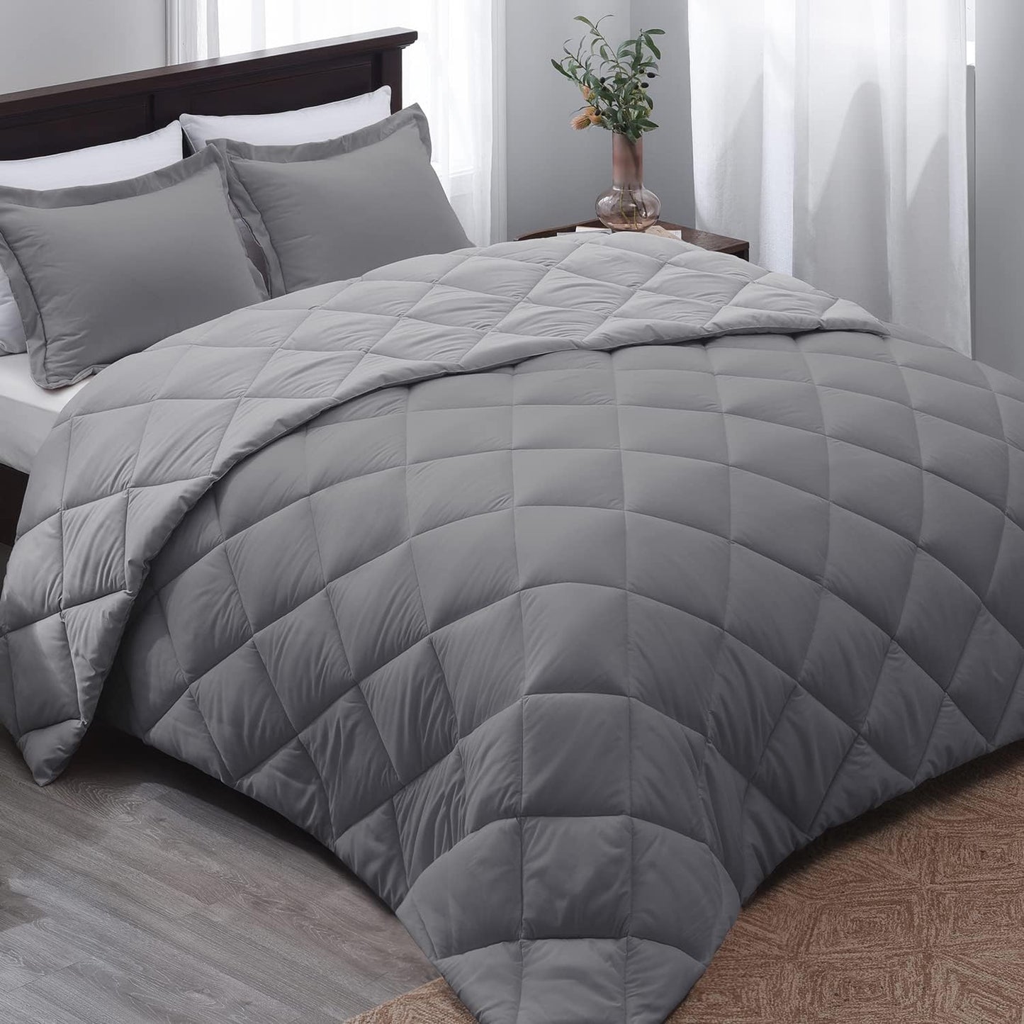 Down Alternative Comforter Set Reversible Bed Comforter Seasons - AnyLinen