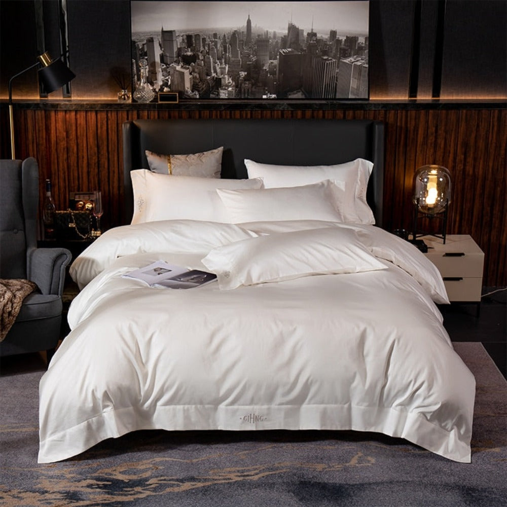 Hotel Quality Silky Soft Egyptian Cotton Bedding 6 Pcs Set | Any Linen
