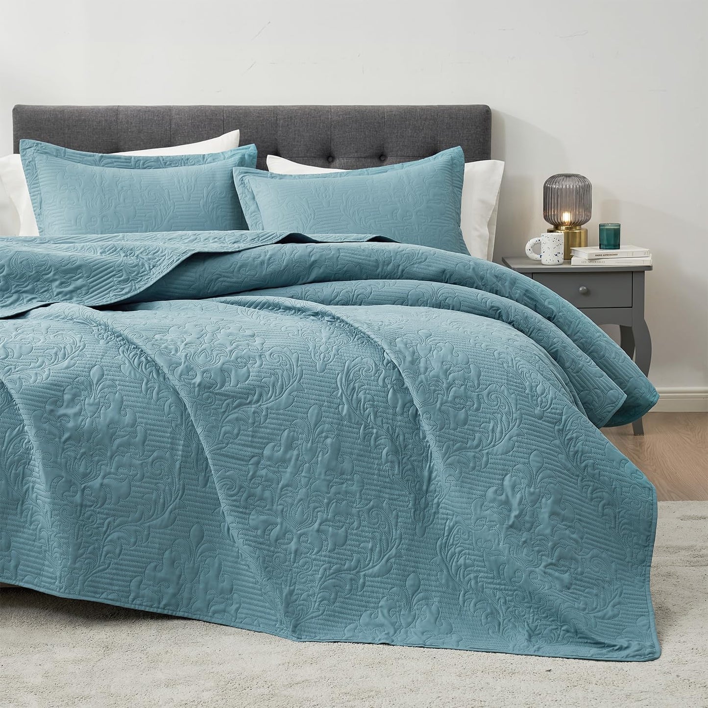 Lightweight Bed Decor Coverlet Set Bedding Cover Bedspread - AnyLinen