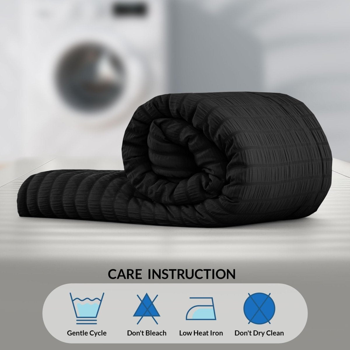 All Seasons Lightweight Bed in a Bag Comforter Bedding Set - Any Linen
