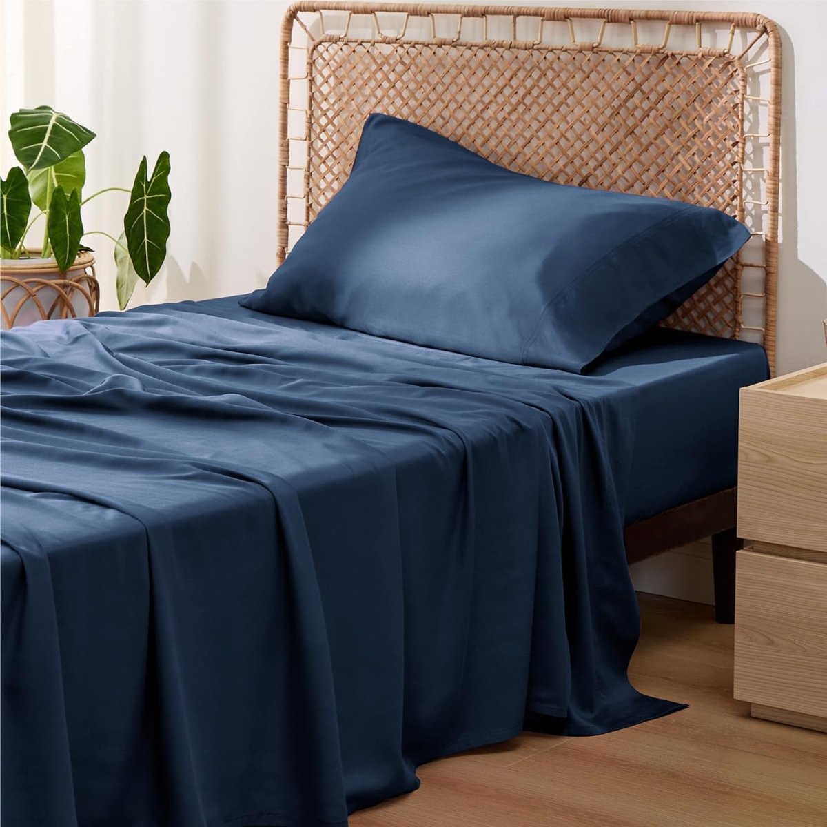 Bamboo Deep Pocket Breathable & Soft Silky Bedding Sheets - Any Linen