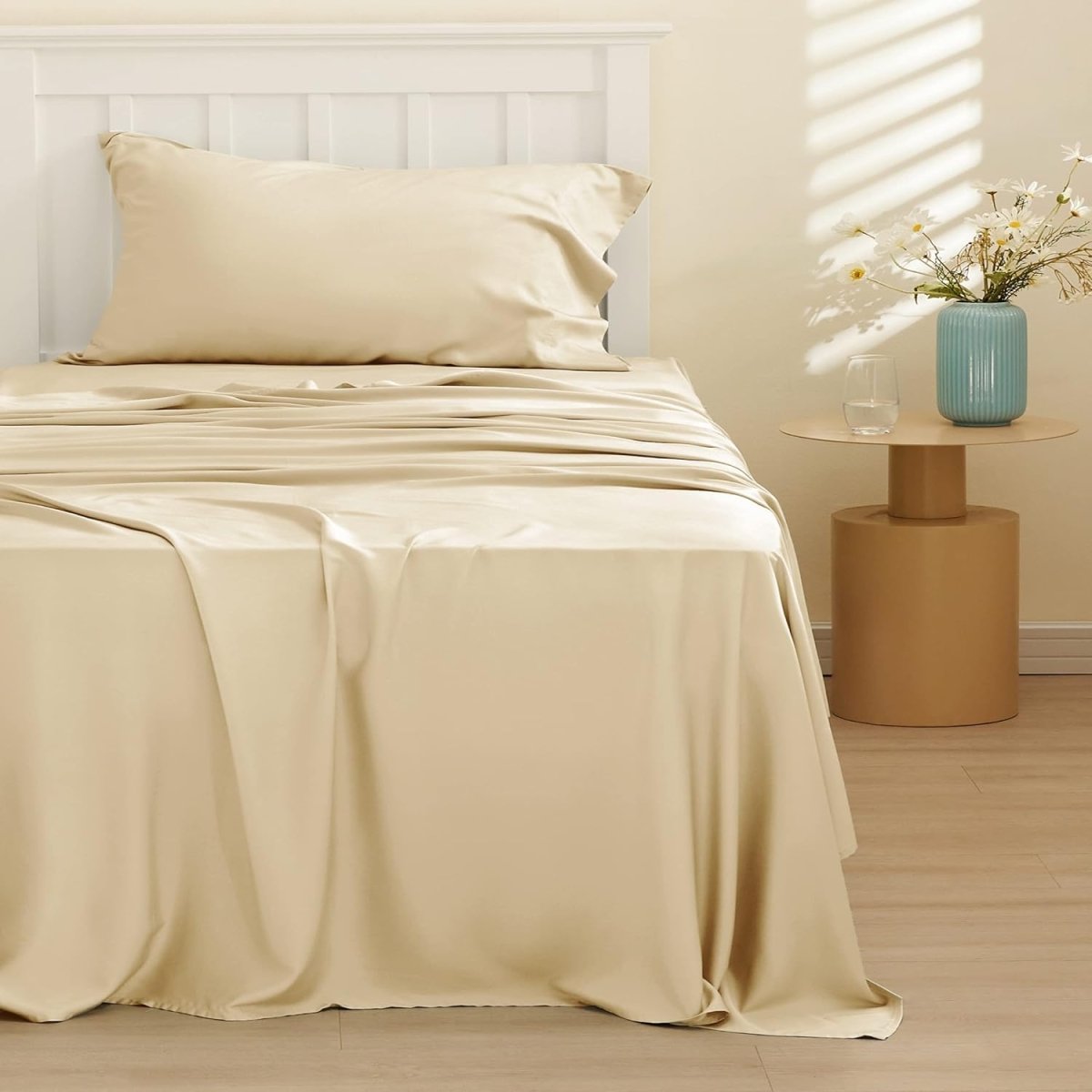 Bamboo Deep Pocket Breathable & Soft Silky Bedding Sheets - Any Linen