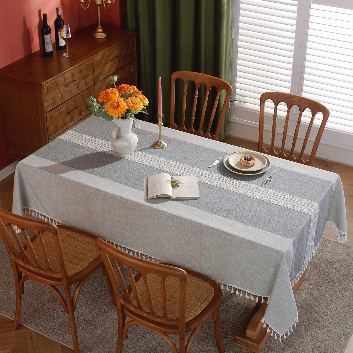Cotton Linen Waterproof Tablecloth - Any Linen