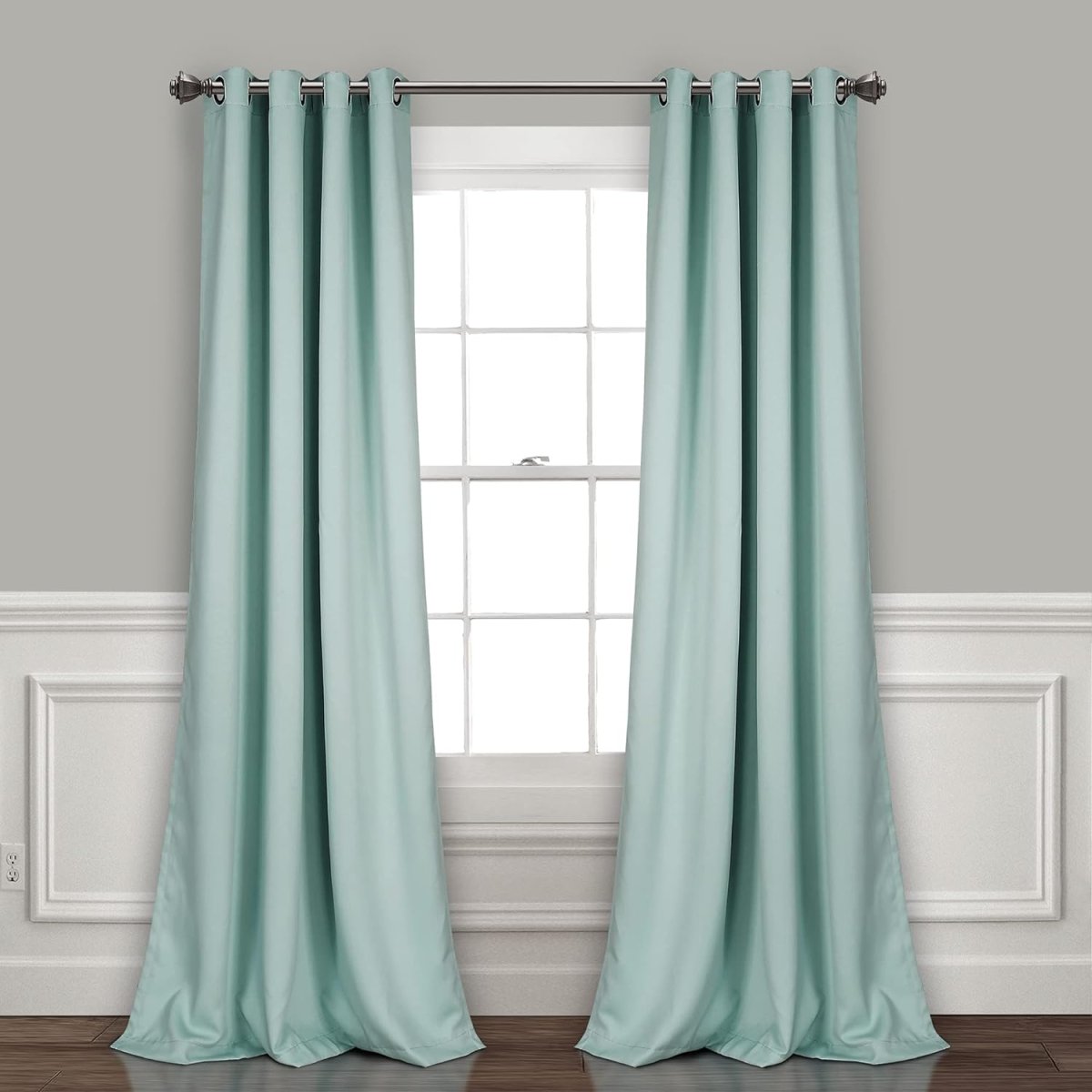 Decor Curtains - Grommet Panel with Insulated Blackout Lining - Any Linen