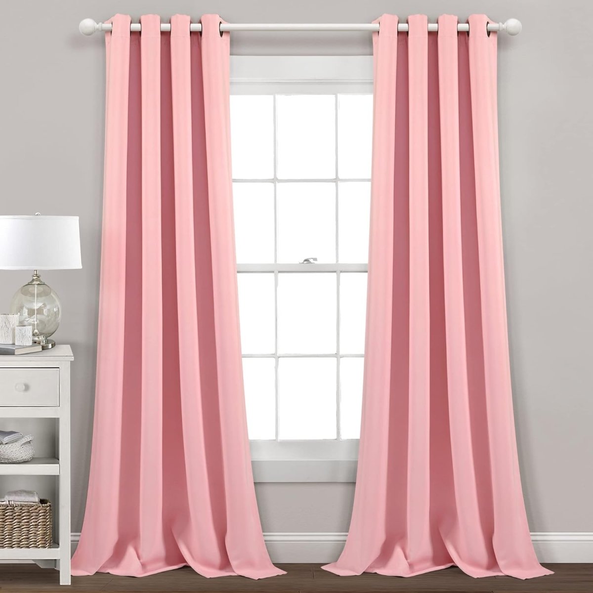 Decor Curtains - Grommet Panel with Insulated Blackout Lining - Any Linen