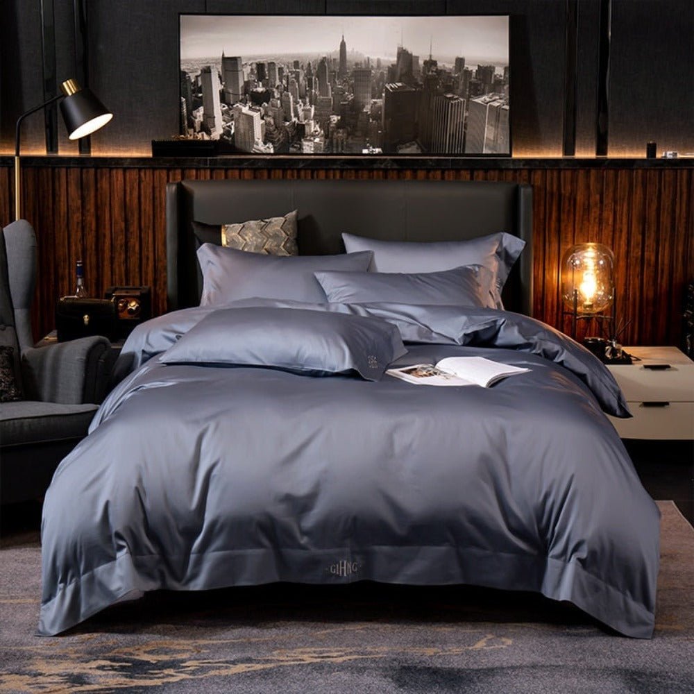 Hotel Quality Silky Soft Egyptian Cotton Bedding 6 Pcs Set - Any Linen