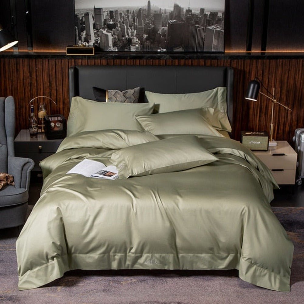 Hotel Quality Silky Soft Egyptian Cotton Bedding 6 Pcs Set - Any Linen