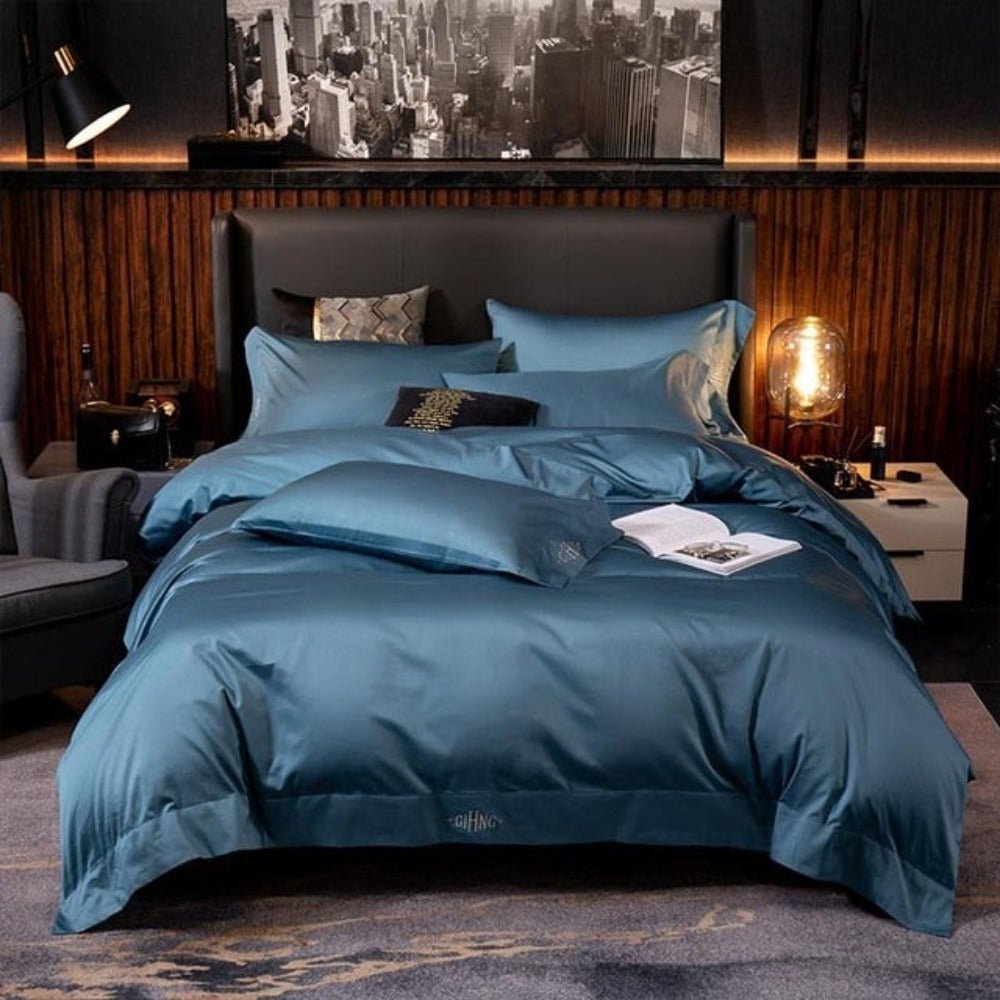 Hotel Quality Silky Soft Egyptian Cotton Bedding 6 Pcs Set - Any Linen