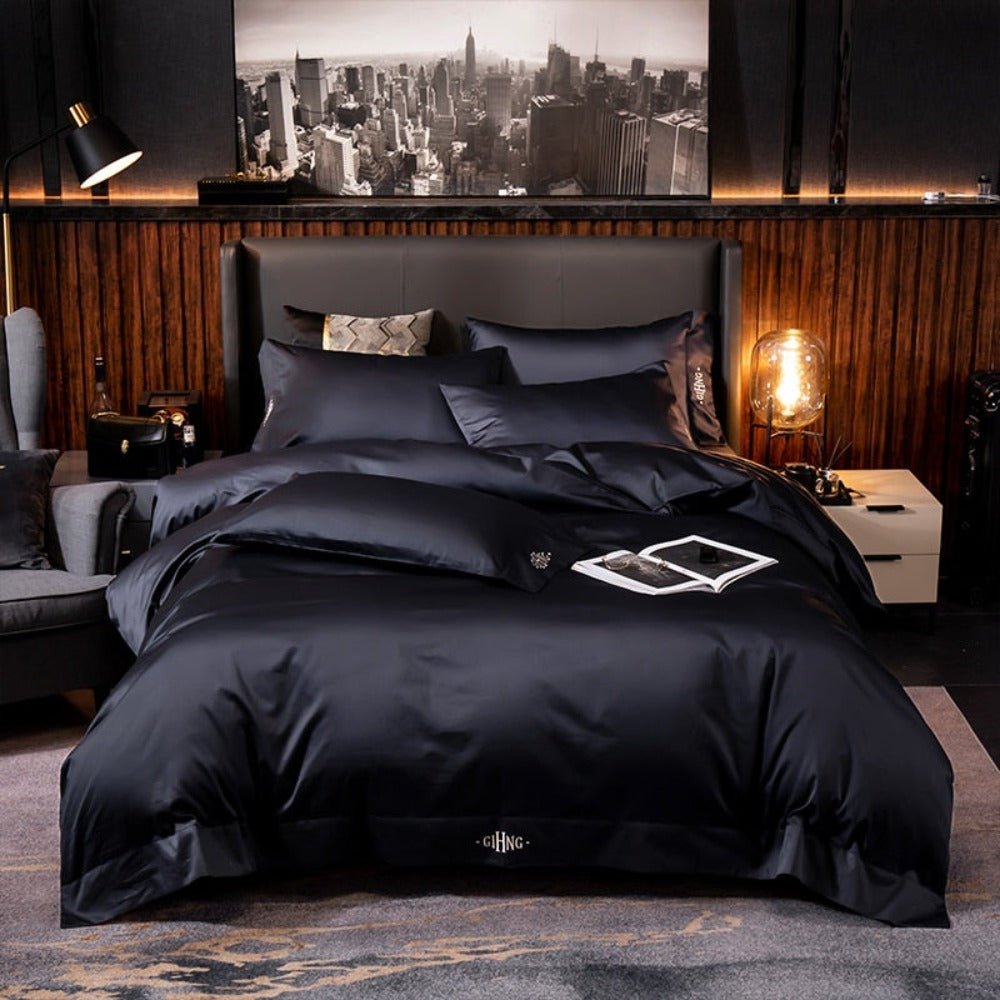 Hotel Quality Silky Soft Egyptian Cotton Bedding 6 Pcs Set - Any Linen