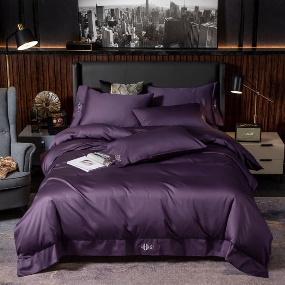 Hotel Quality Silky Soft Egyptian Cotton Bedding 6 Pcs Set - Any Linen