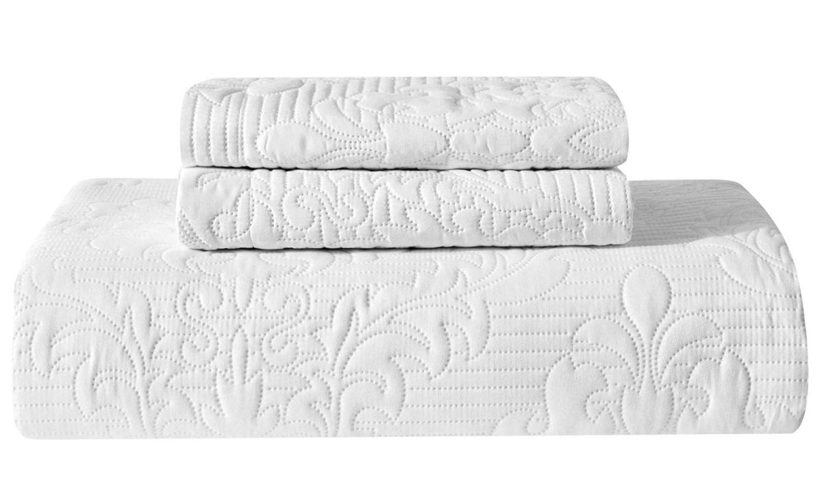 Lightweight Bed Decor Coverlet Set - Any Linen