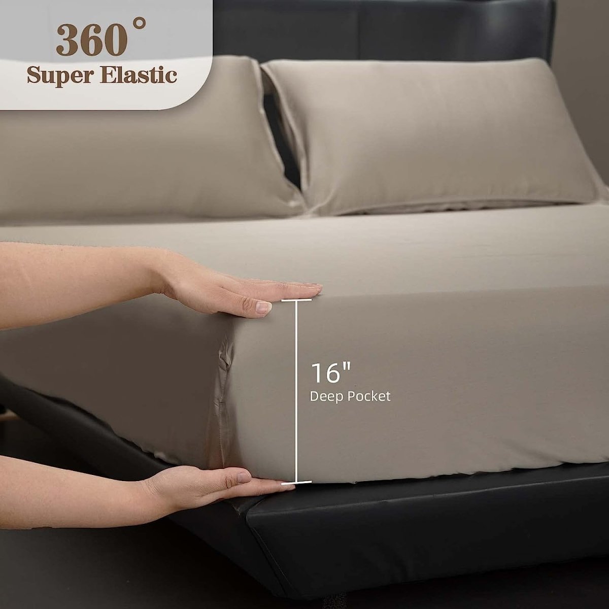 Luxuriously Organic Bamboo Bed Sheets: Cooling & Breathable - Any Linen