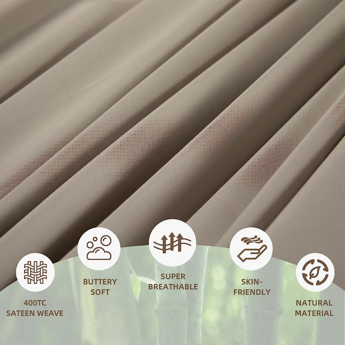 Luxuriously Organic Bamboo Bed Sheets: Cooling & Breathable - Any Linen