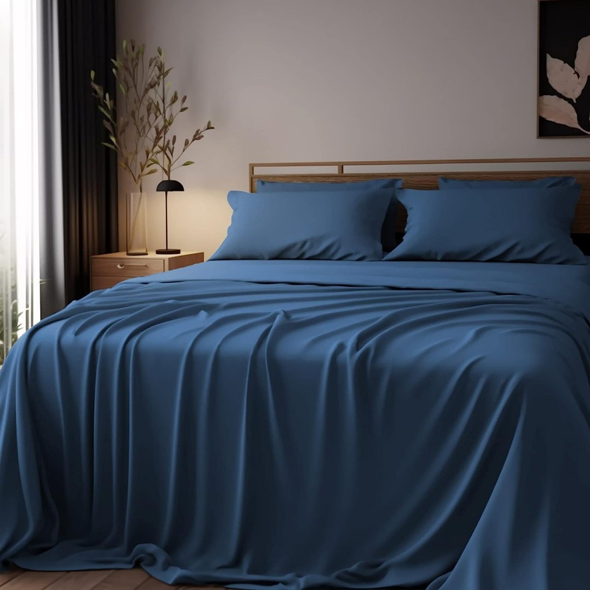 Luxuriously Organic Bamboo Bed Sheets: Cooling & Breathable - Any Linen