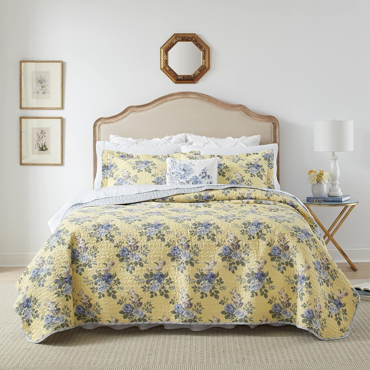 Luxury Premium Ultra Soft All Season Stylish Quilt Coverlet 3 pcs Bedspread Set - Any Linen