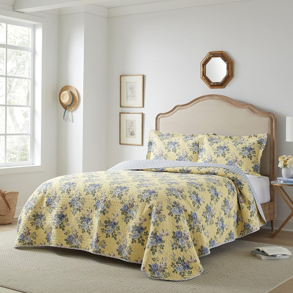Luxury Premium Ultra Soft All Season Stylish Quilt Coverlet 3 pcs Bedspread Set - Any Linen