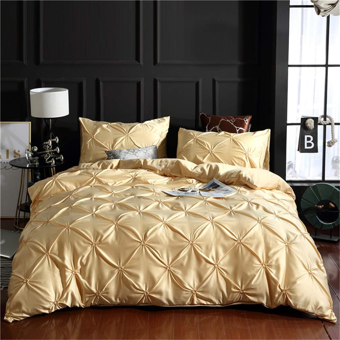 Luxury Silky Comfortable Quilt Cover Bedding Set - Any Linen