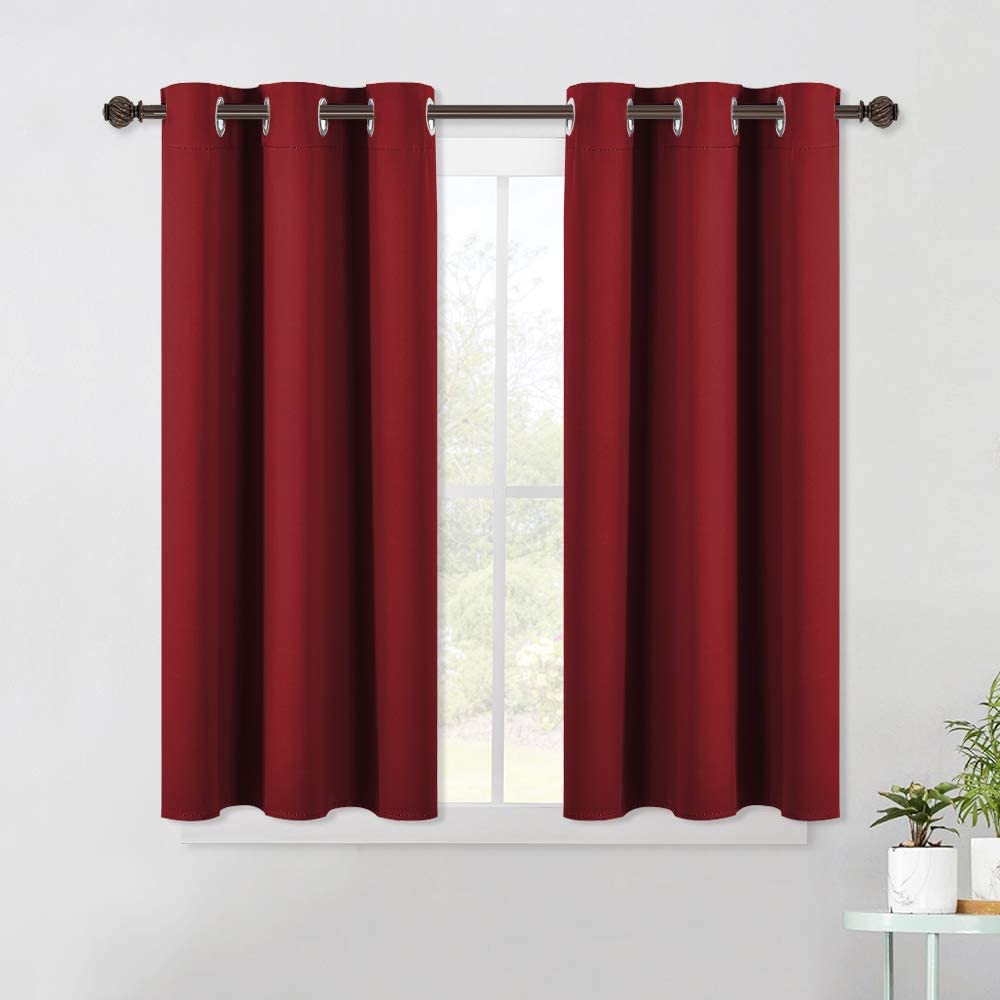 Blackout Window Treatment Thermal Insulated Grommet Drapery Panels - AnyLinen