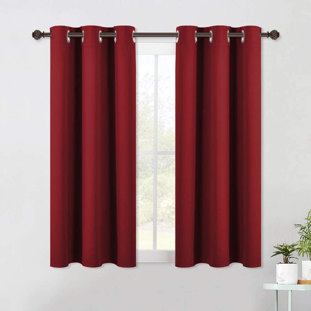 Blackout Window Treatment Thermal Insulated Grommet Drapery Panels - AnyLinen