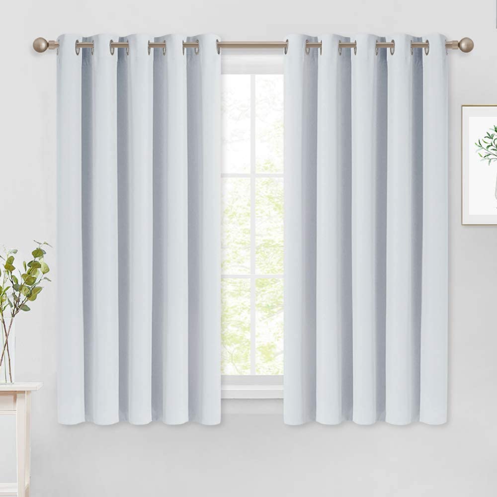 Blackout Window Treatment Thermal Insulated Grommet Drapery Panels - AnyLinen