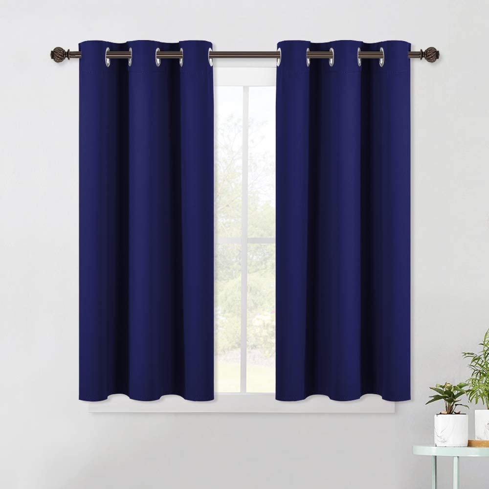 Blackout Window Treatment Thermal Insulated Grommet Drapery Panels - AnyLinen