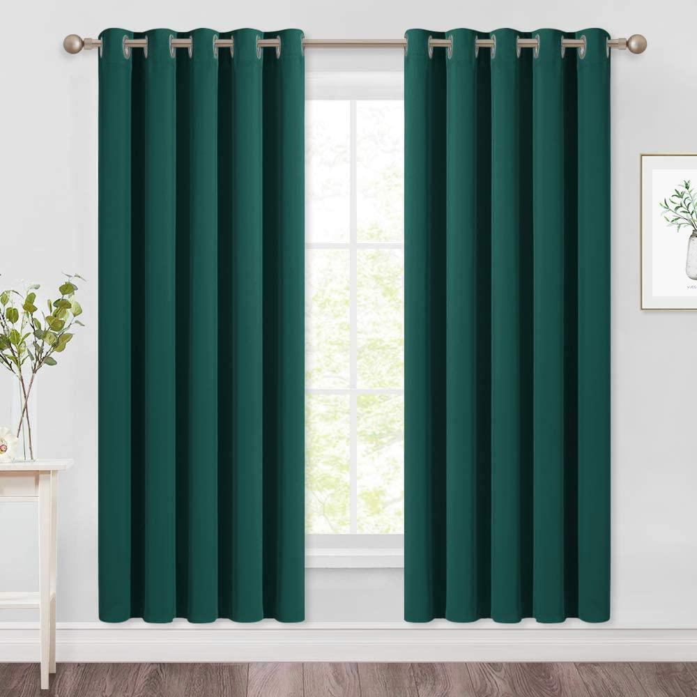 Blackout Window Treatment Thermal Insulated Grommet Drapery Panels - Any Linen