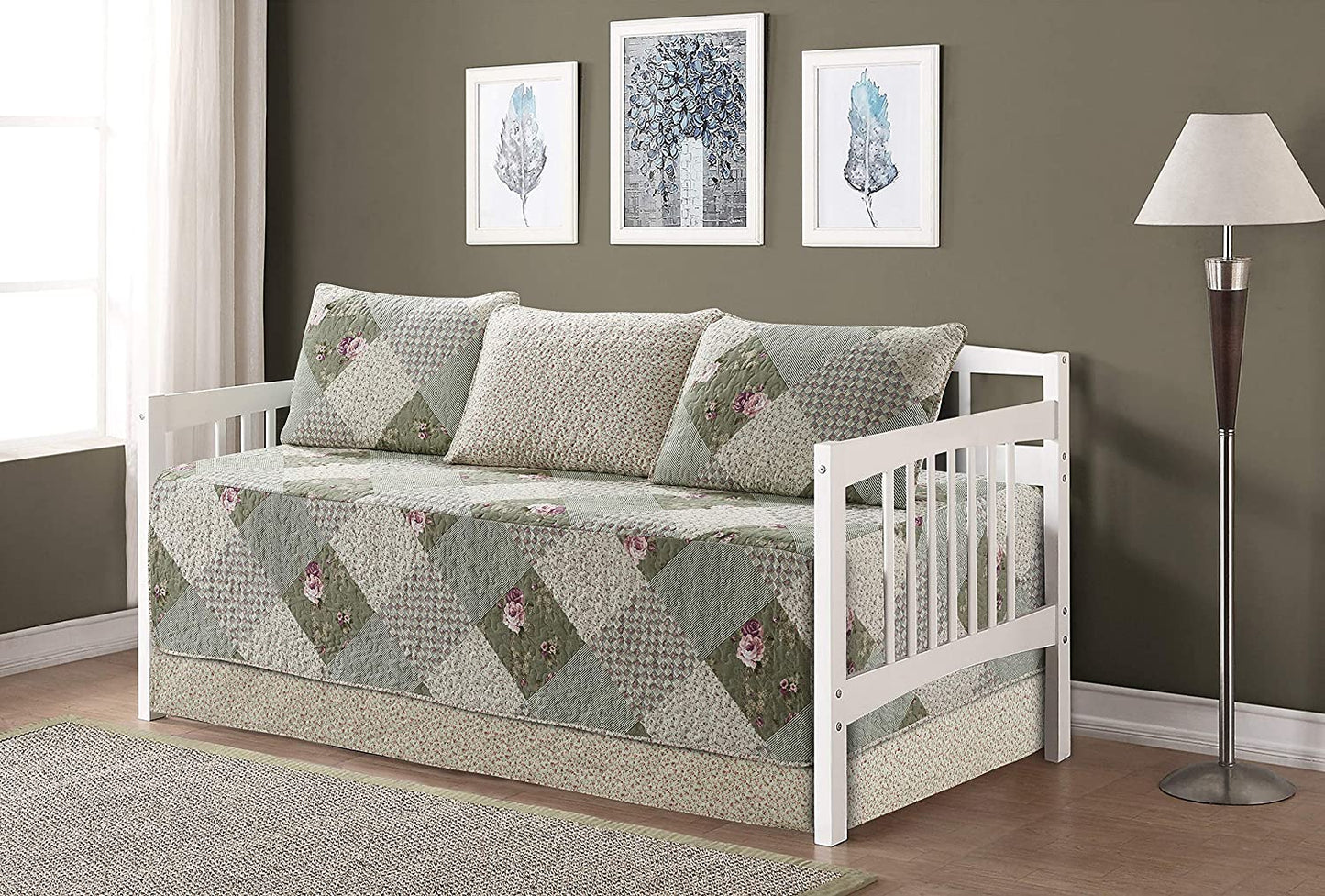 Day Bed Cover Modern Reversible 5 pcs Set | Any Linen