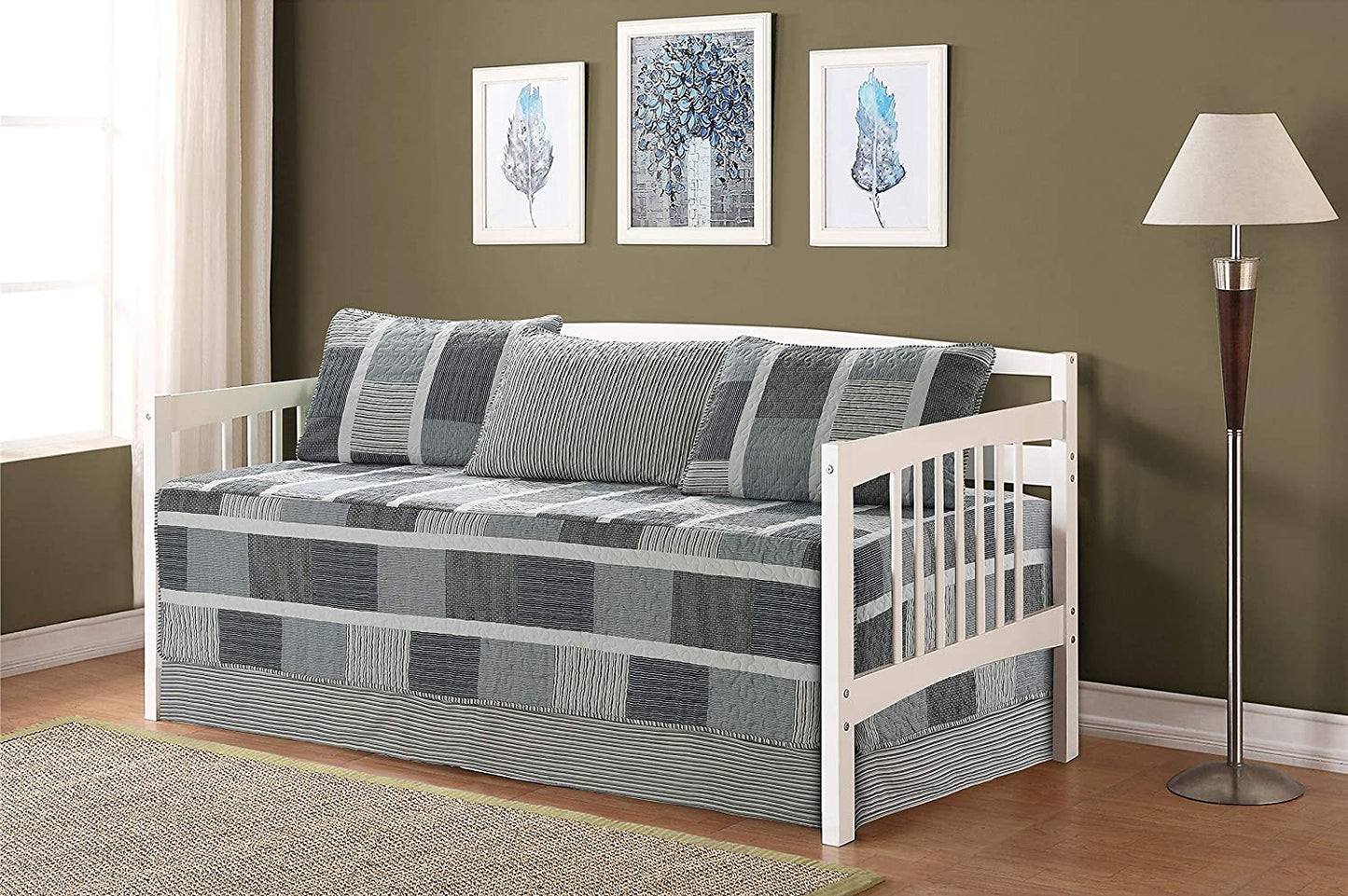 Day Bed Cover Modern Reversible 5 pcs Set | Any Linen