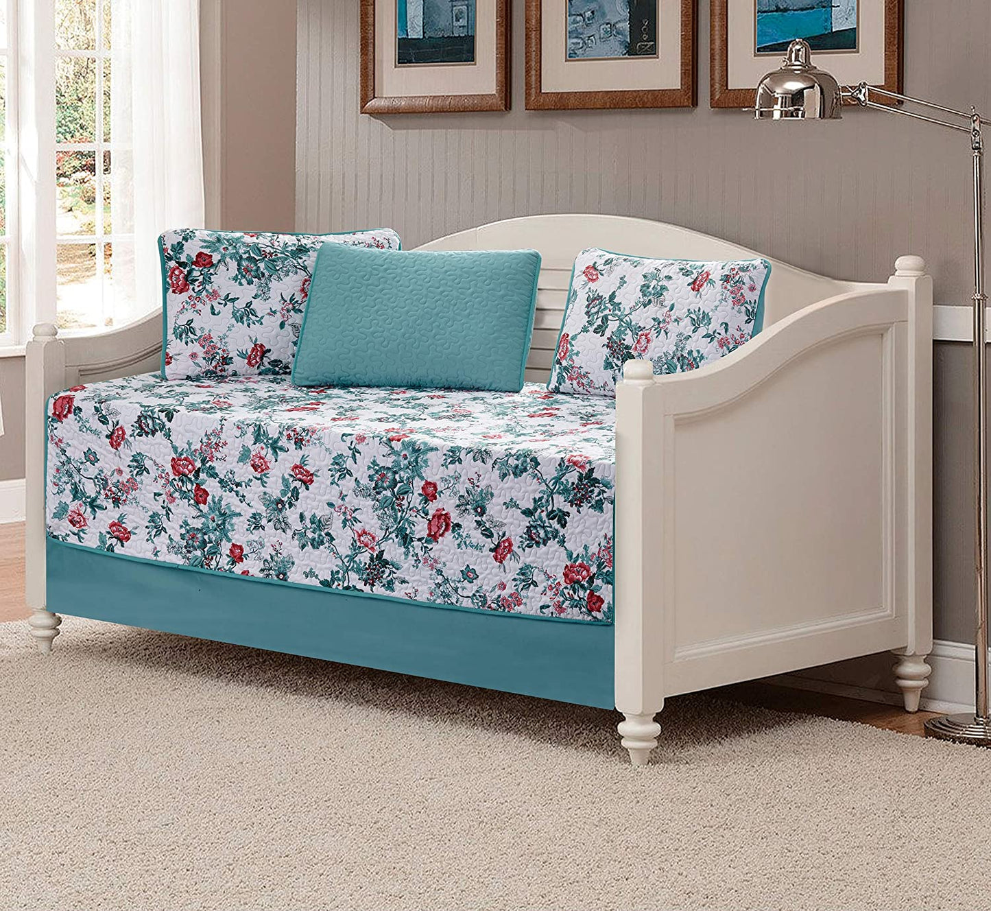 Day Bed Cover Modern Reversible 5 pcs Set | Any Linen
