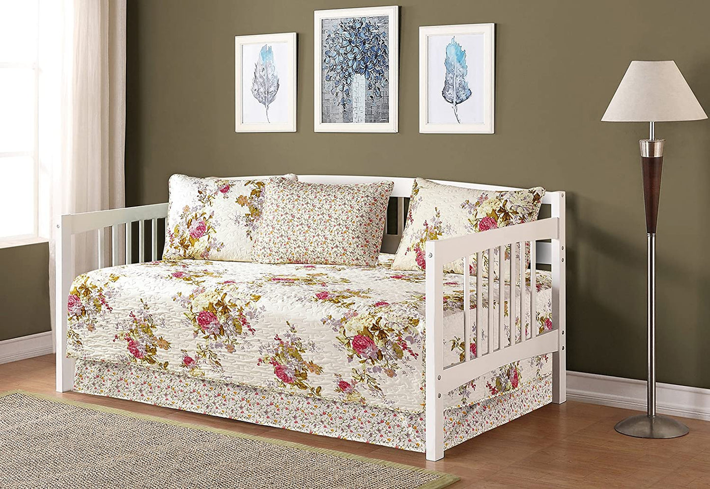 Day Bed Cover Modern Reversible 5 pcs Set | Any Linen