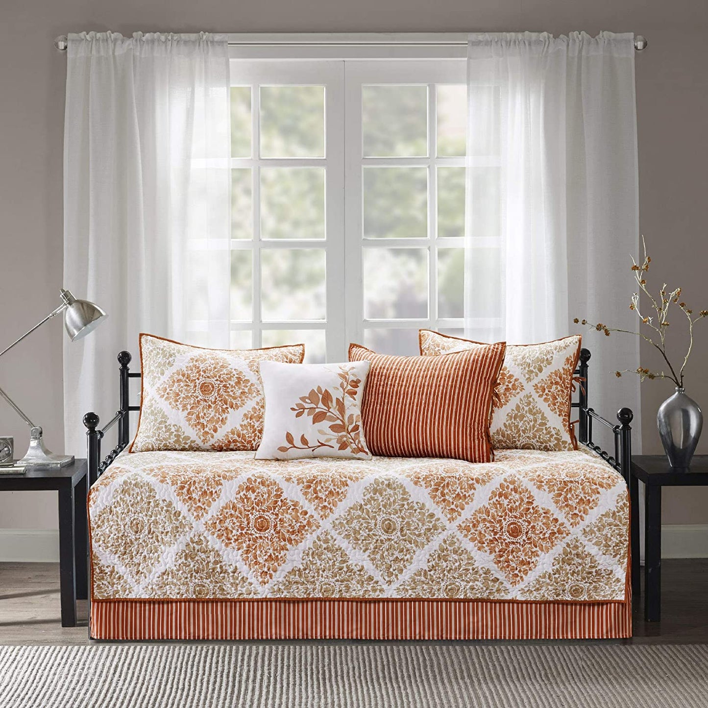 Daybed Size 75"x 39" Quilt Bedding Set 6 Piece Bedding Quilt Coverlet | AnyLinen