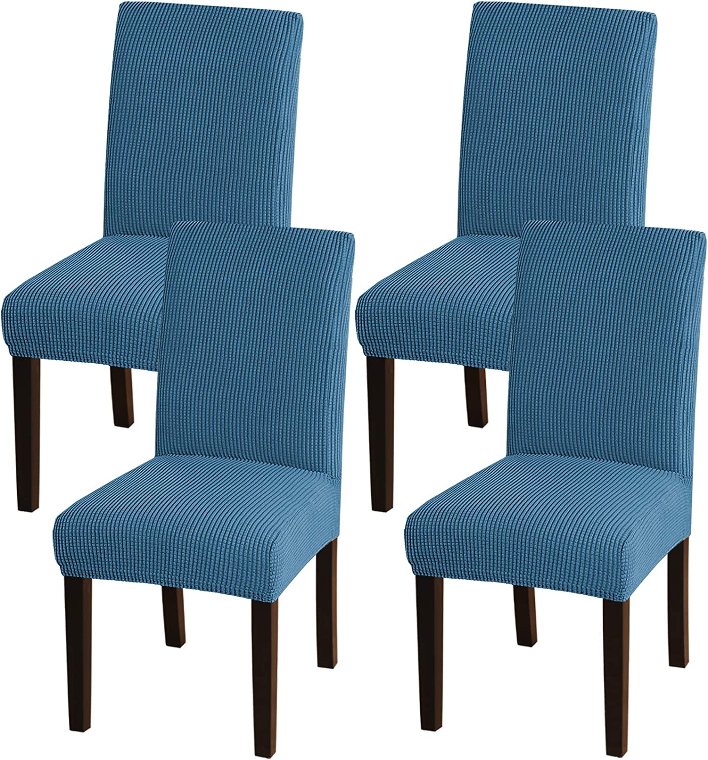 Dining Room Removable Washable Chair Covers Set of 4 | Any Linen