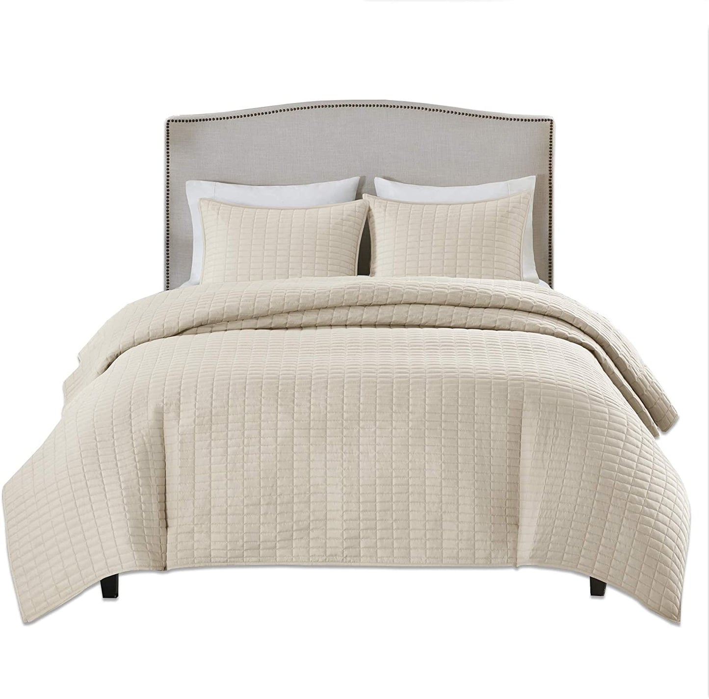 Luxury Double Sided Stitching Design Quilt Set All Season Lightweight