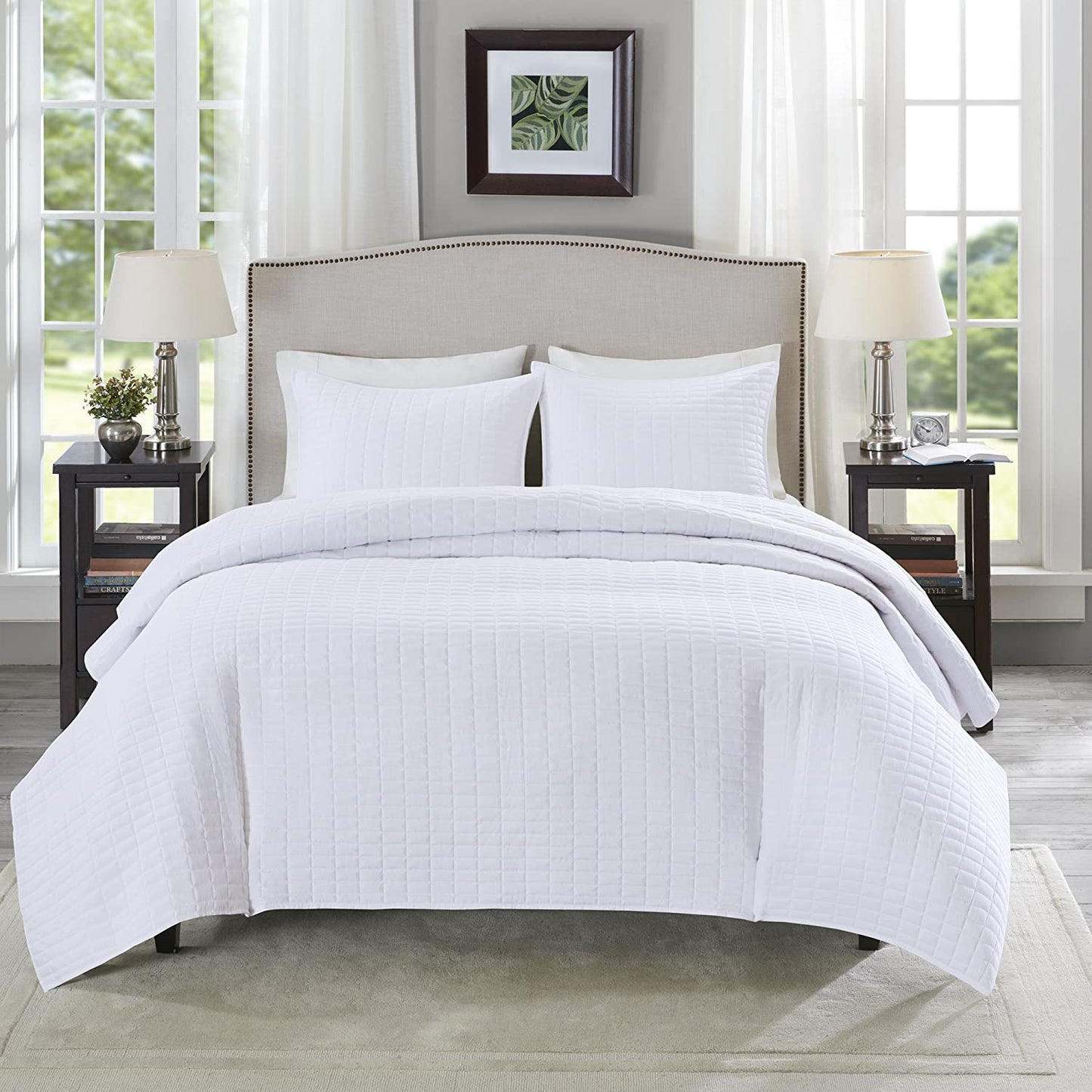 Luxury Double Sided Stitching Design Quilt Set All Season Lightweight