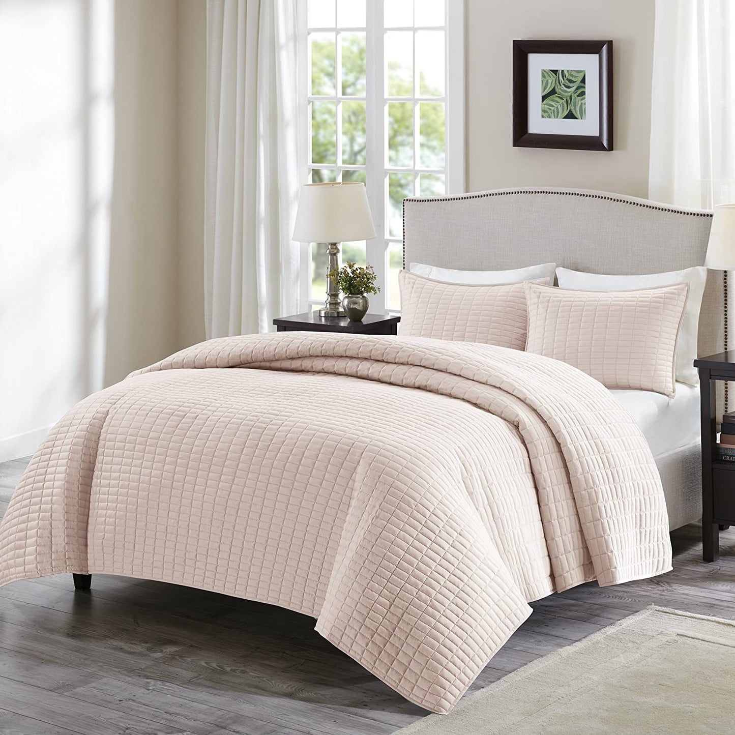 Luxury Double Sided Stitching Design Quilt Set All Season Lightweight