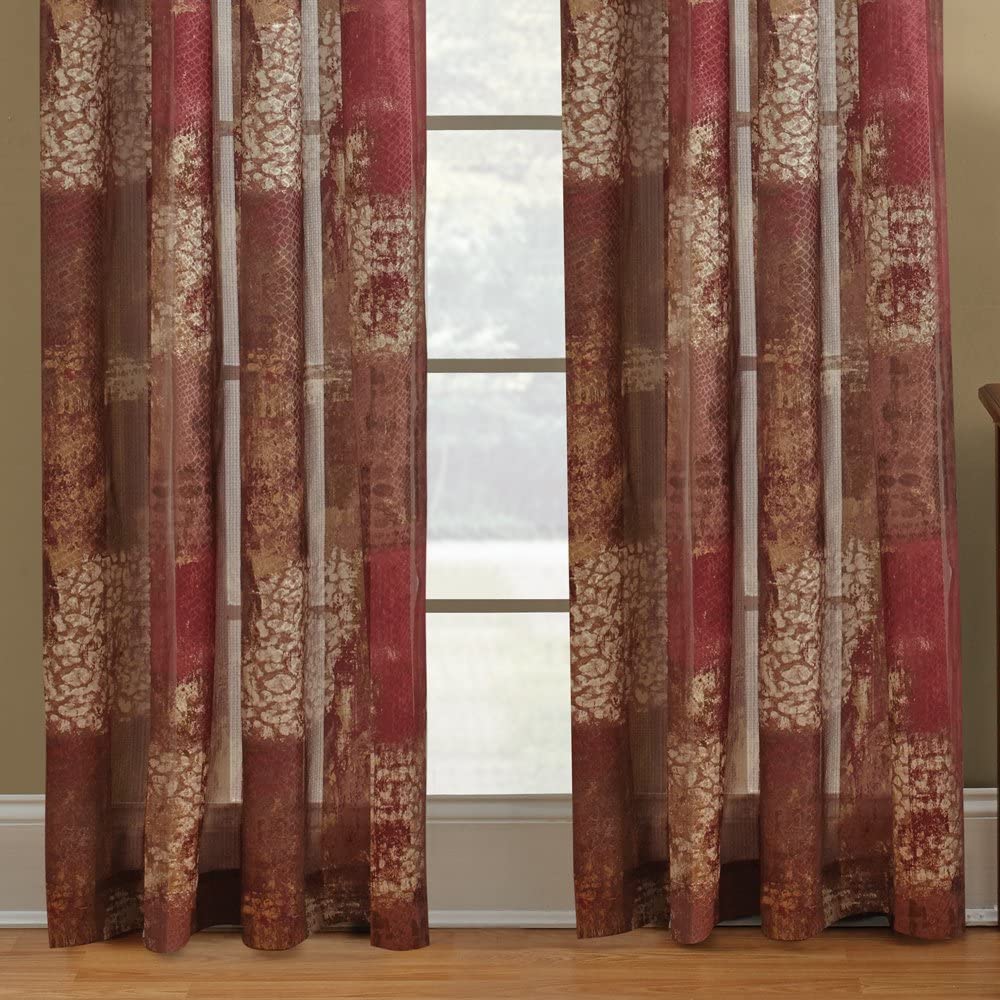 Madagascar Sheer T-Panel Drapes 84 Inch | Any Linen