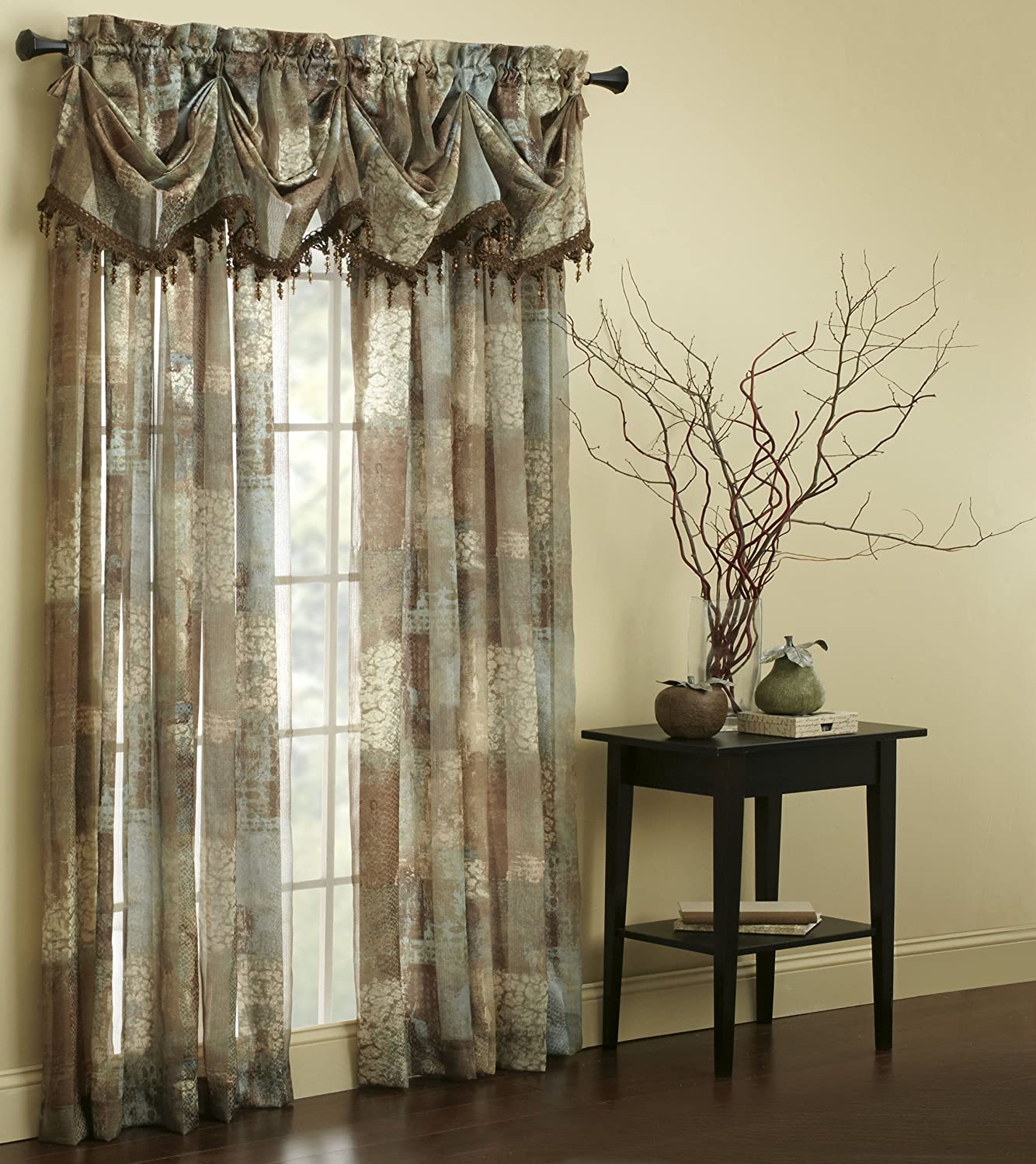 Madagascar Sheer T-Panel Drapes 84 Inch | Any Linen