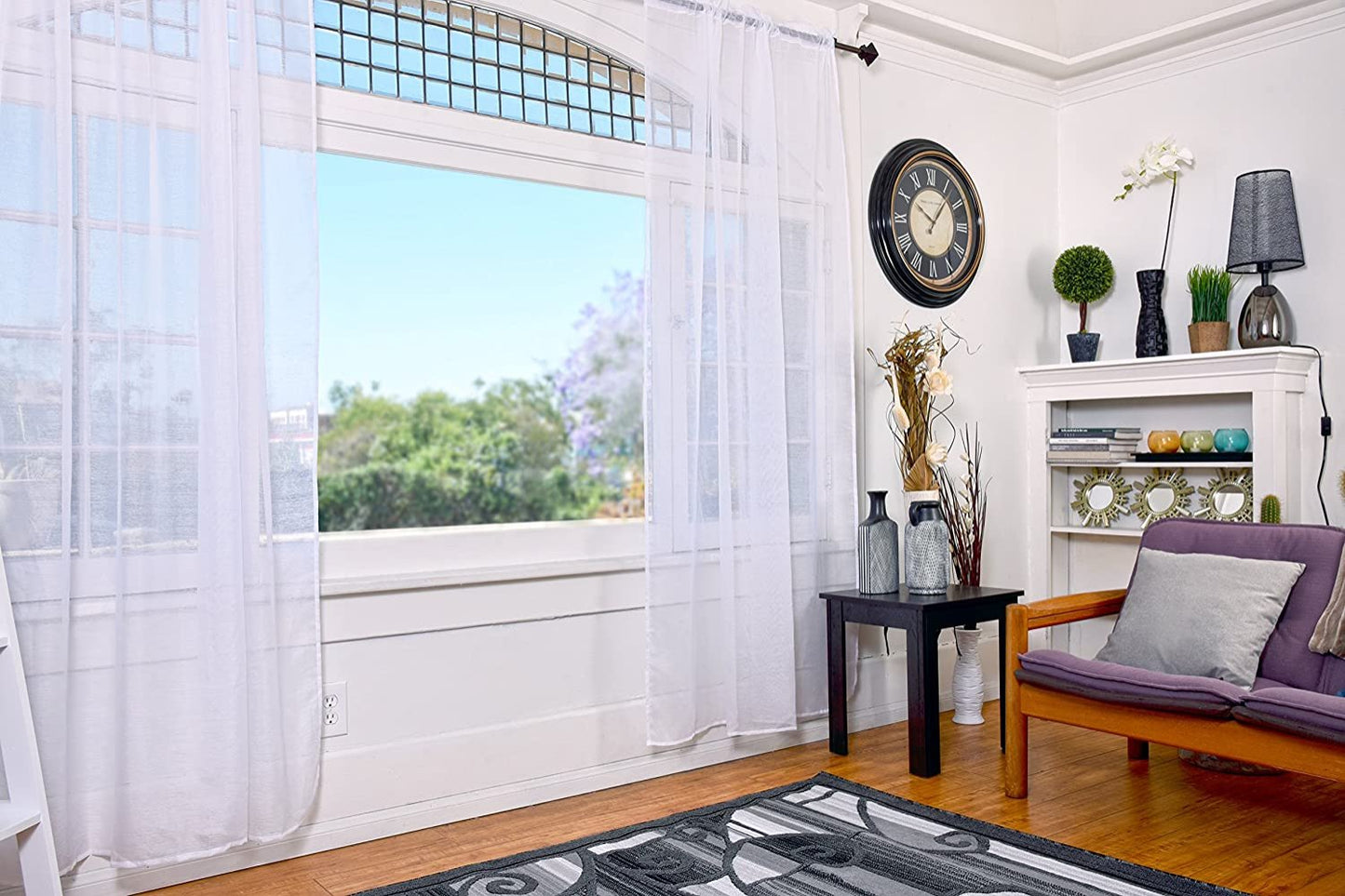 Sheer Curtains Set of 2 Panels | Any Linen