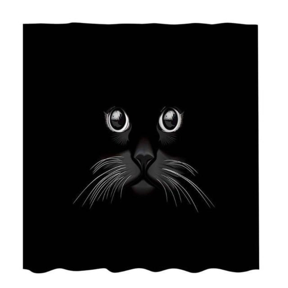 Waterproof Polyester 3D Bamboo Shower Curtain | Any Linen