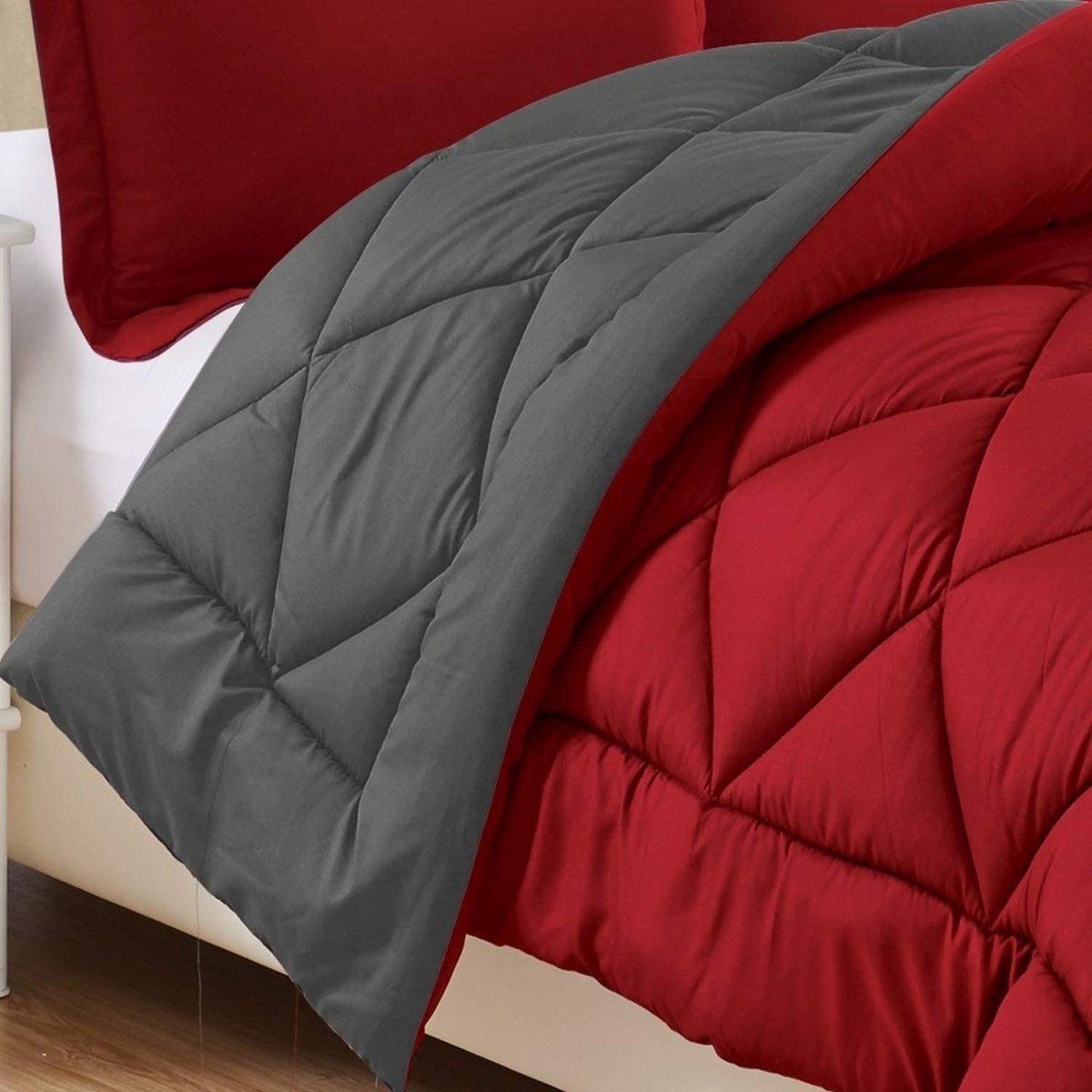 All Season Comforter Super Soft Down Alternative Reversible 3 pcs Comforter Set - Any Linen