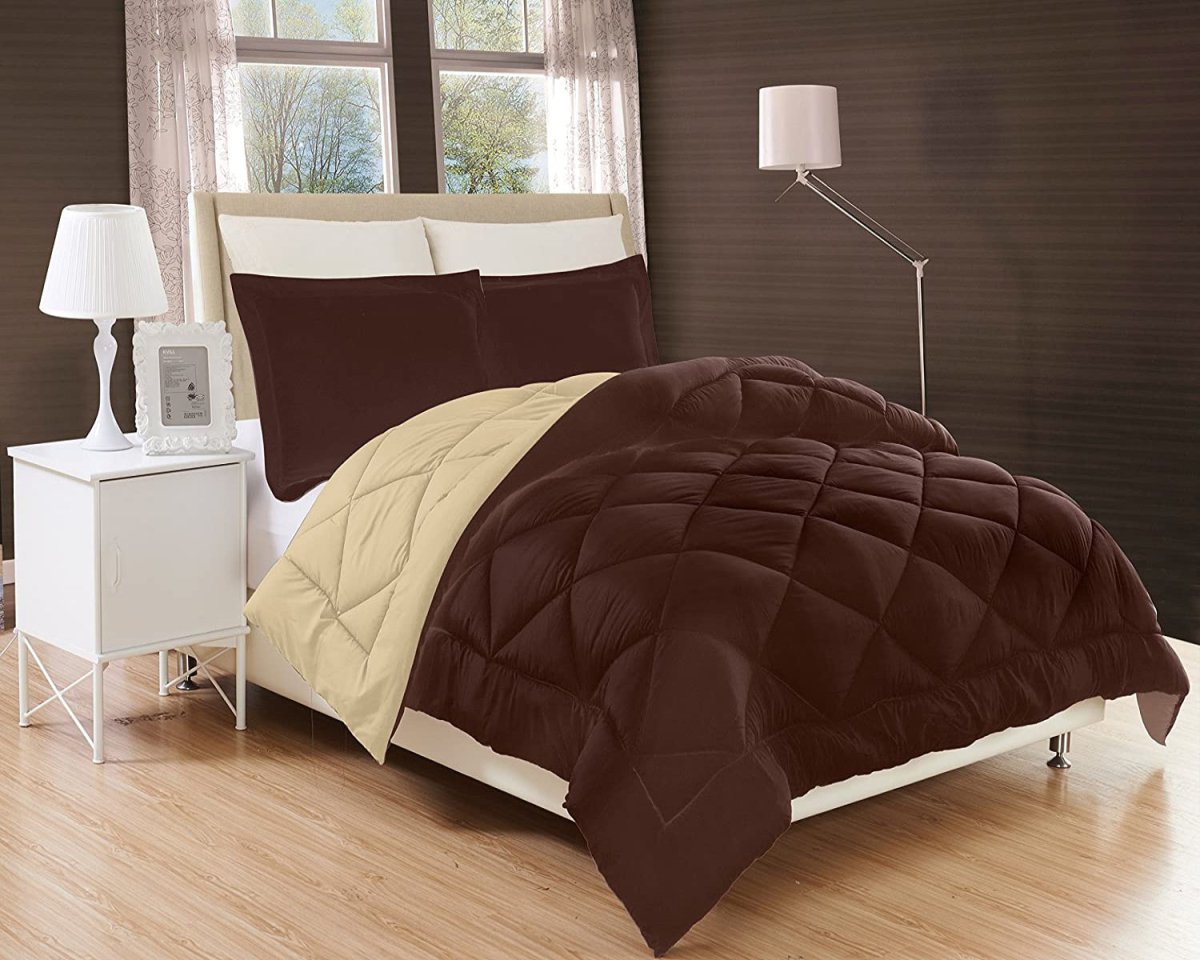 All Season Comforter Super Soft Down Alternative Reversible 3 pcs Comforter Set - Any Linen