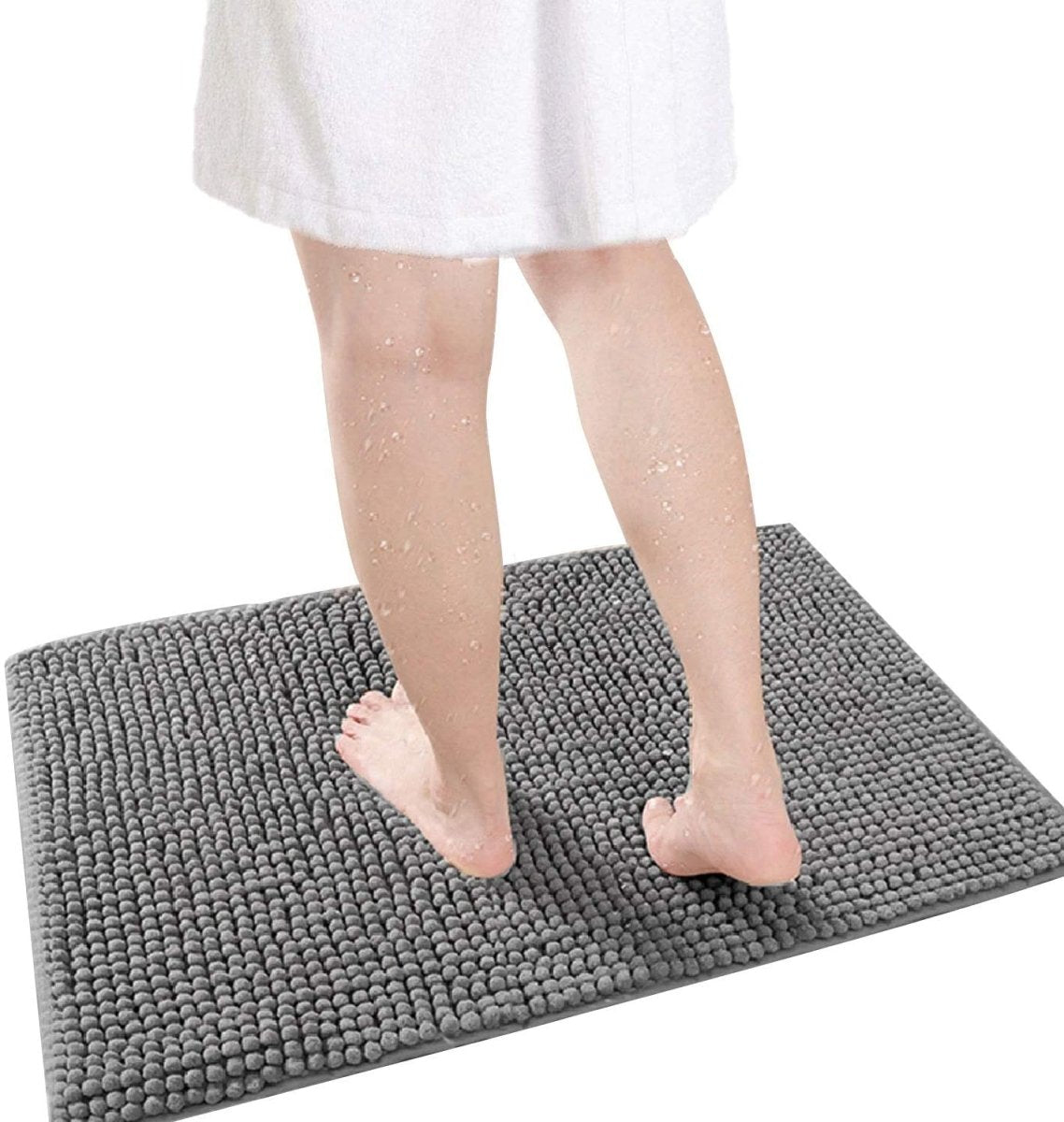 Bath Rug Non Slip Super Absorbent Soft Bath Mat Extra Shaggy - Any Linen
