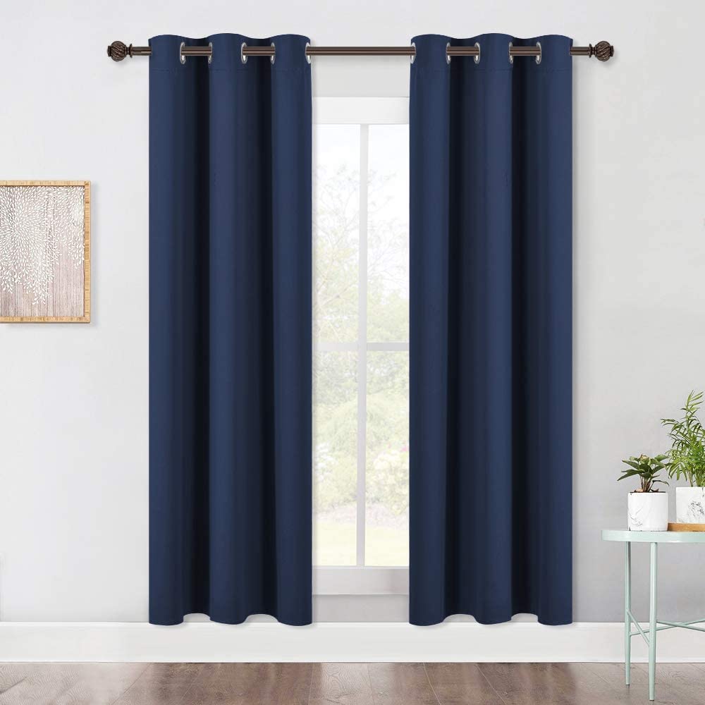 Blackout Window Treatment Thermal Insulated Grommet Drapery Panels - Any Linen