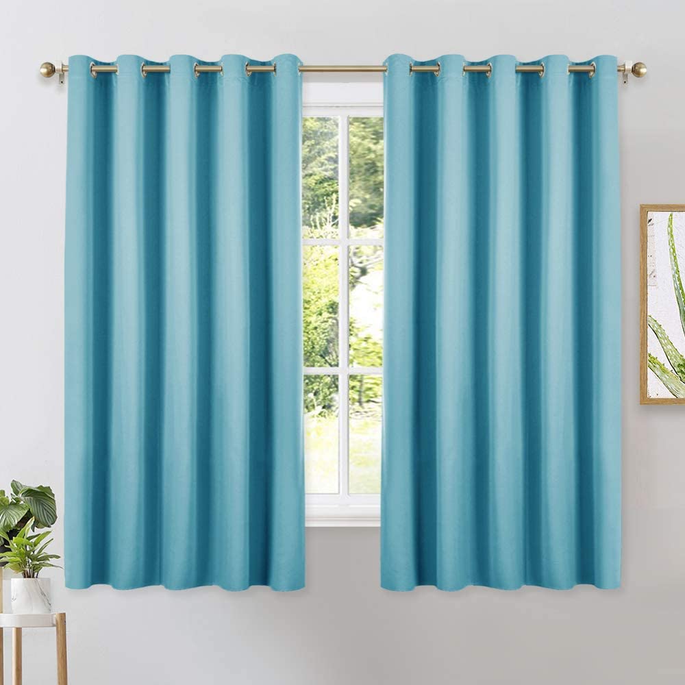 Blackout Window Treatment Thermal Insulated Grommet Drapery Panels - Any Linen
