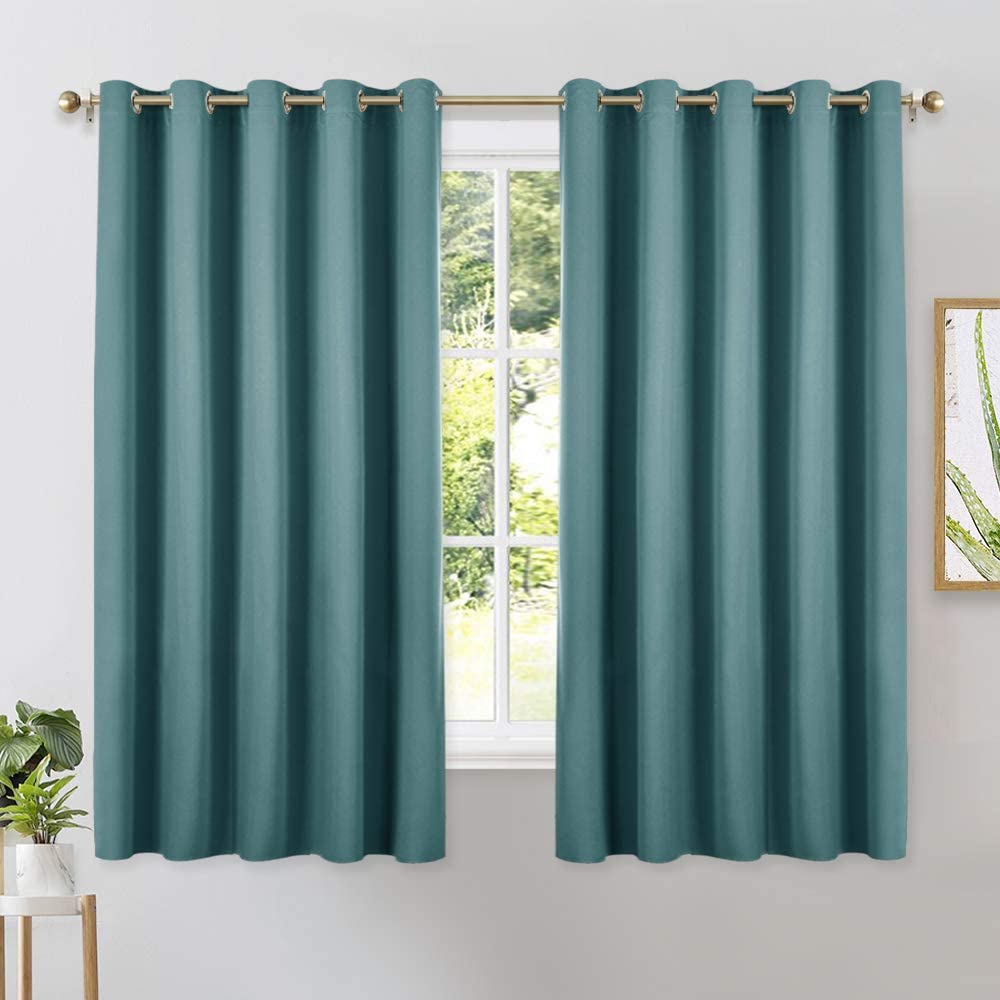 Blackout Window Treatment Thermal Insulated Grommet Drapery Panels - Any Linen