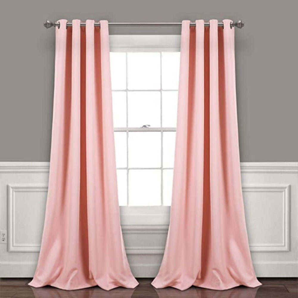 Decor Curtains - Grommet Panel with Insulated Blackout Lining - Any Linen
