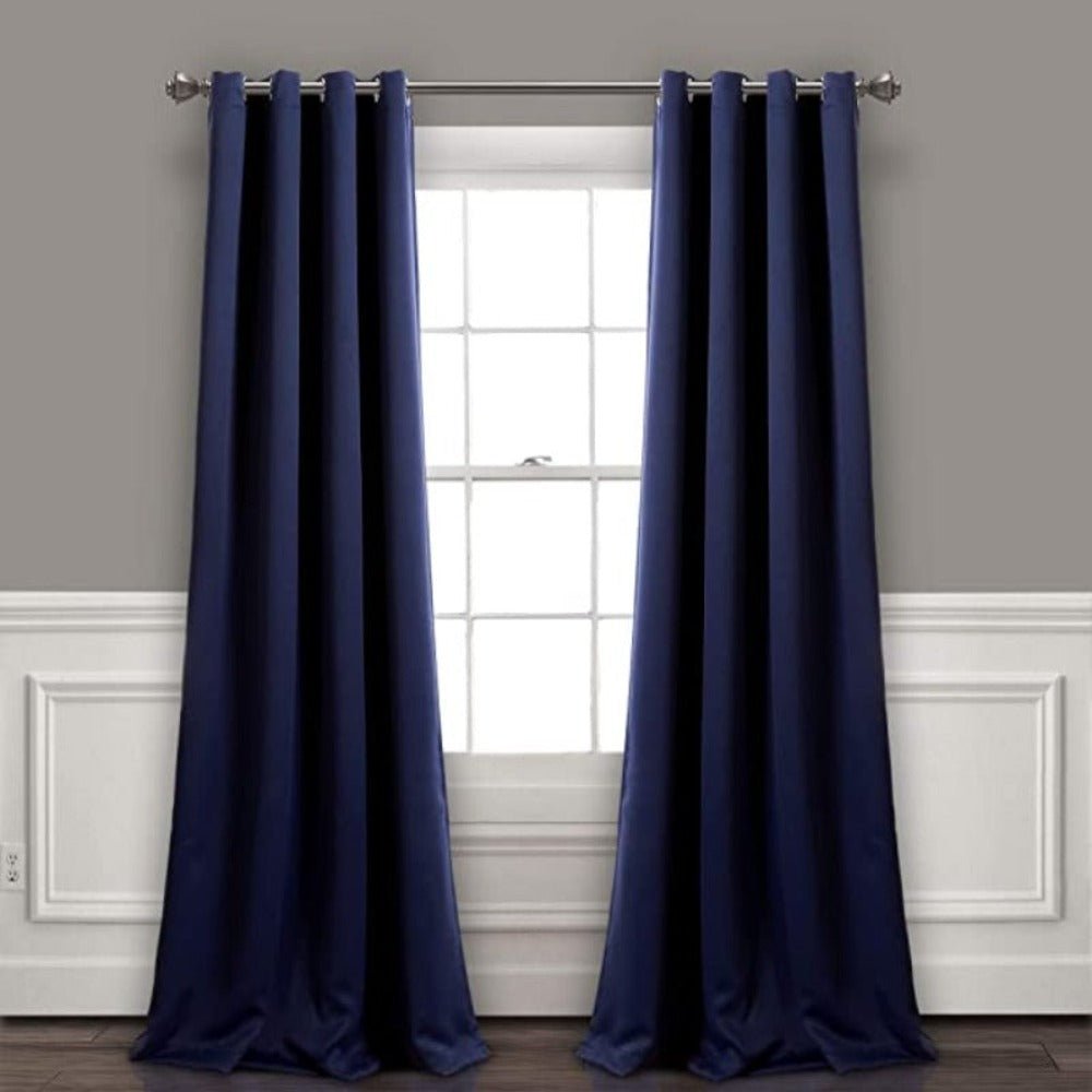 Decor Curtains - Grommet Panel with Insulated Blackout Lining - Any Linen