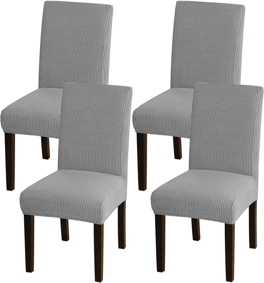 Dining Room Removable Washable Chair Covers Set of 4 - Any Linen