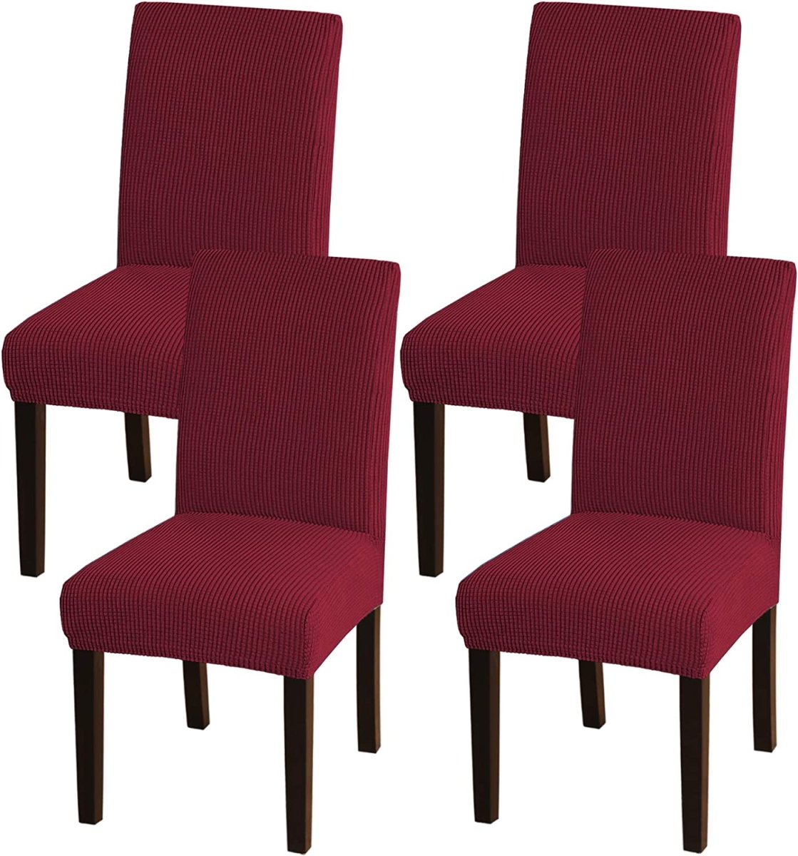 Dining Room Removable Washable Chair Covers Set of 4 - Any Linen
