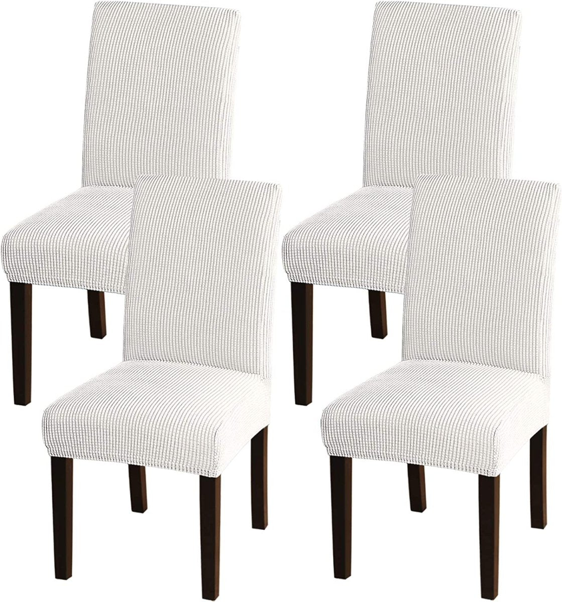 Dining Room Removable Washable Chair Covers Set of 4 - Any Linen